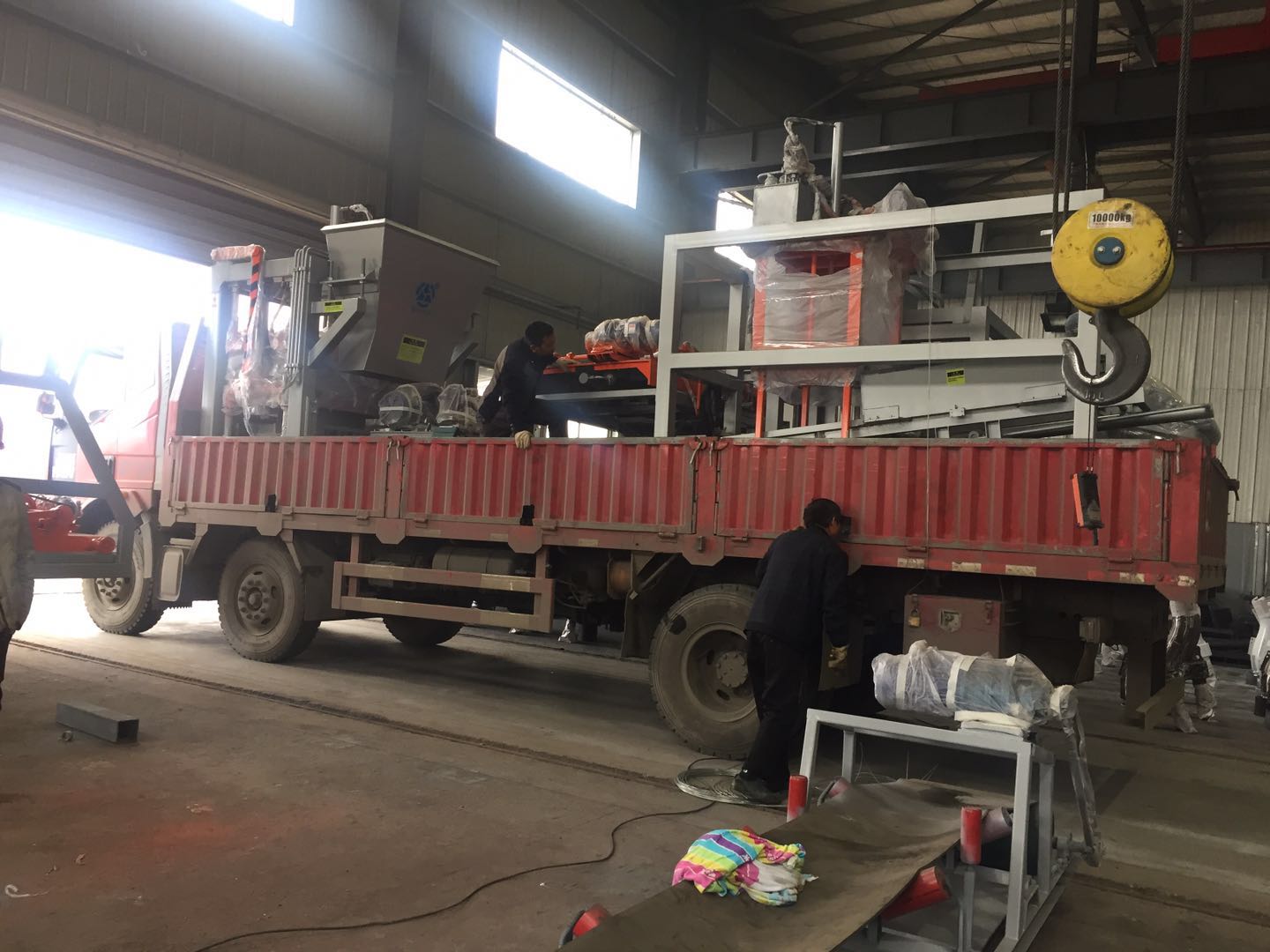 湖南省漣源市白馬山鎮(zhèn)石總訂購(gòu)的QTY5-15今天發(fā)貨啦！